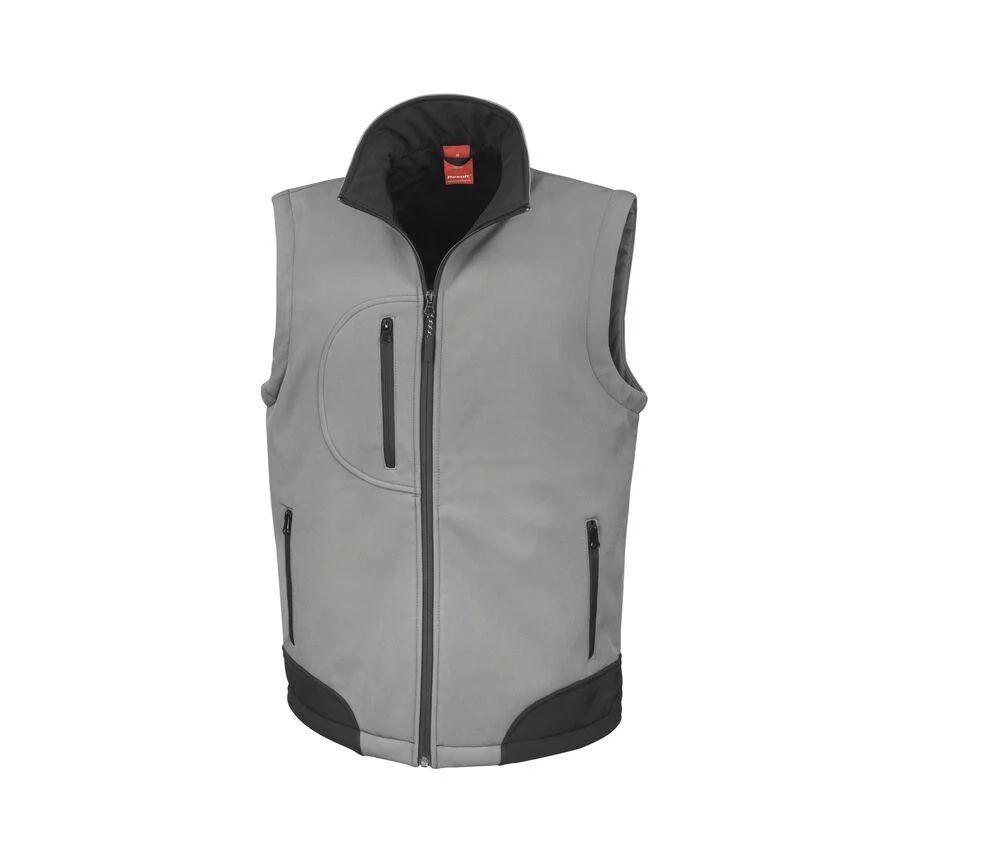Result RS123 Softshell Bodywarmer Heren – Workguard Grey