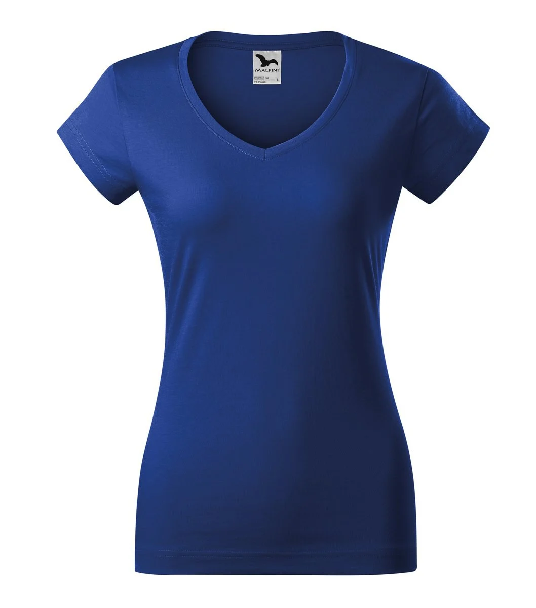 Malfini 162 T-shirt V-hals Dames – Koningsblauw