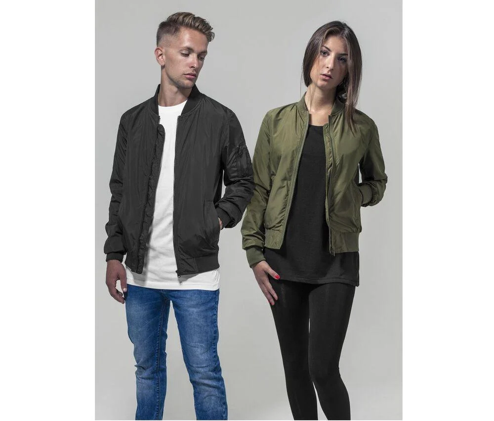 Build Your Brand BY044 Bomberjack Dames – Black