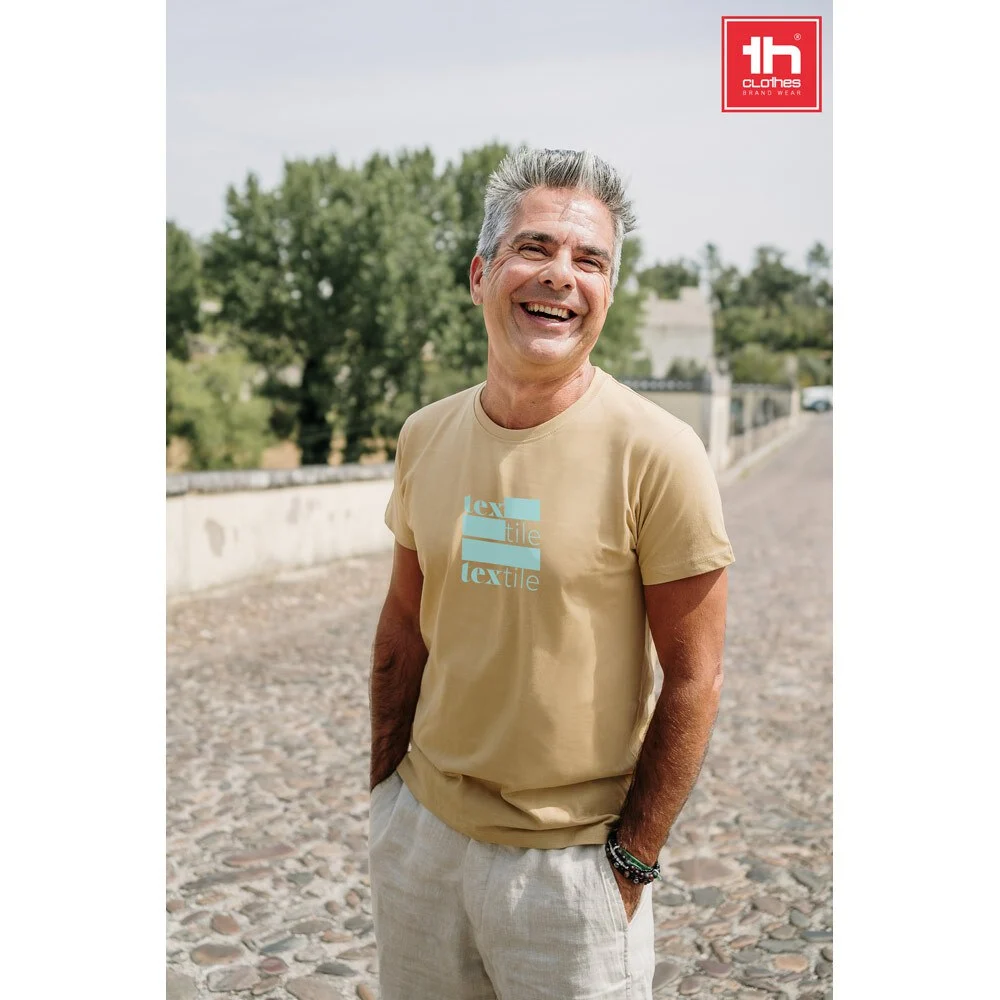 Egotier 30110 T-shirt Heren – Lichtbruin