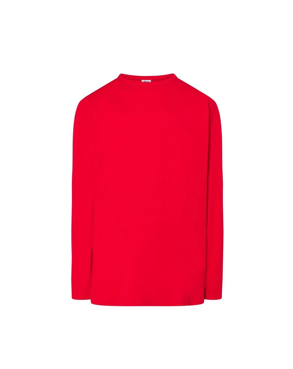 JHK JK160 T-shirt Lange Mouwen 160 – Red