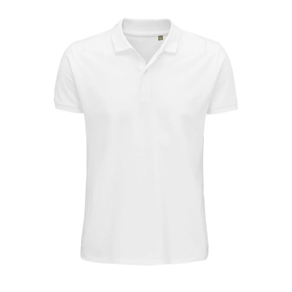 SOL'S 03566 Planet Biologisch Polo Heren – Wit