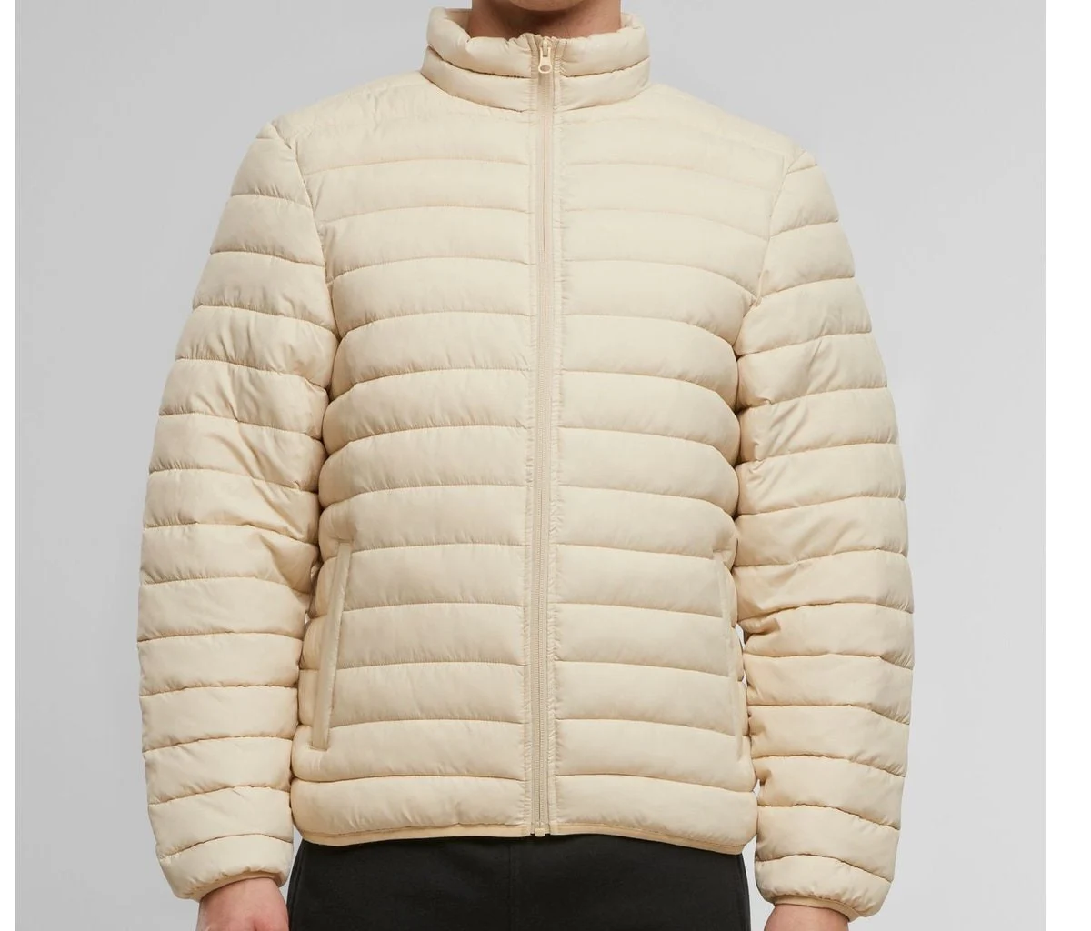 New Morning Studios NM031 Light Puffer Gewatteerde Jas – Sand