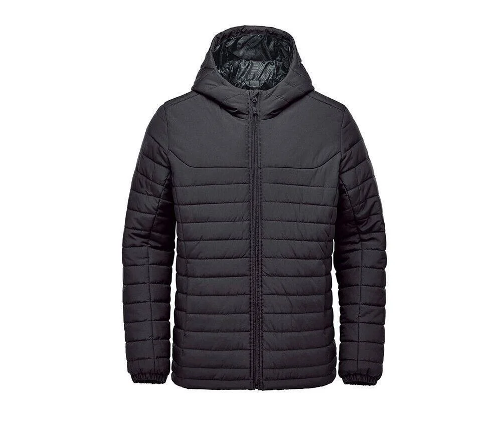 Stormtech SHQXH1 Nautilus Gewatteerde Jas met Capuchon Heren – Black