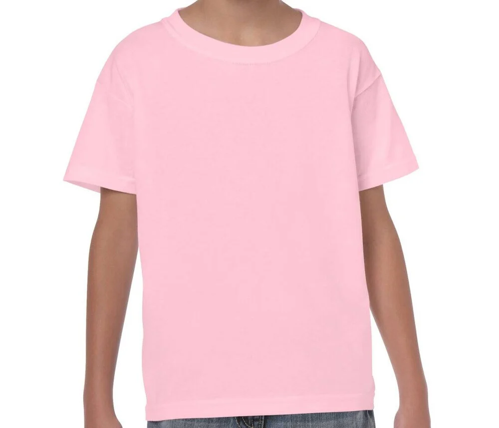 Gildan GN181 T-shirt Kinderen – Lichtroze