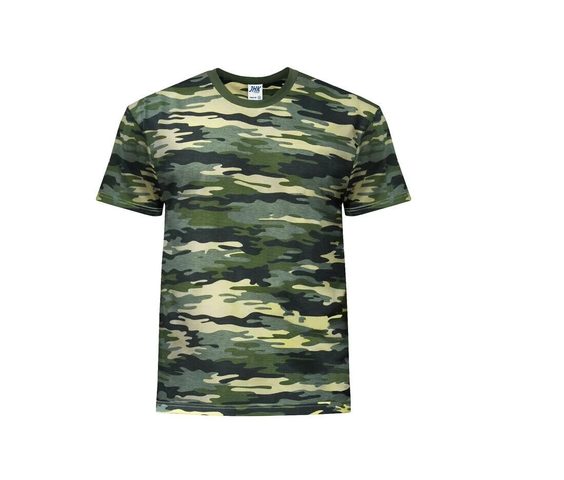 JHK JK155 T-shirt Heren 155 – Camouflage