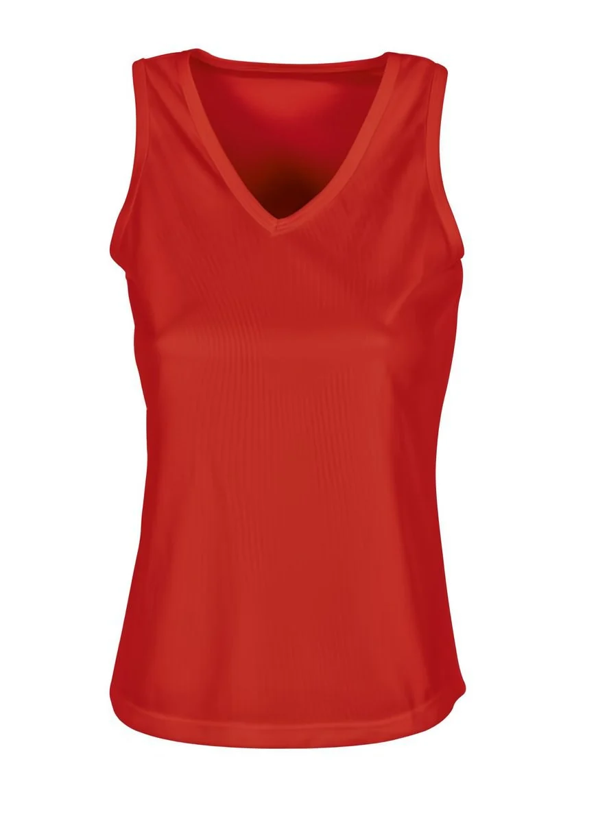 Pen Duick PK144 Firstop Tanktop Dames – Bright Red