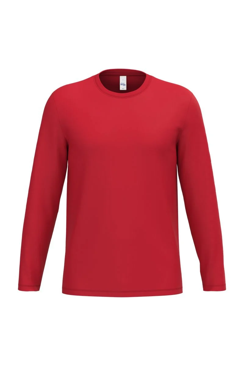 iDeal Basic Brand IB323 T-shirt Lange Mouwen – Ideal Red