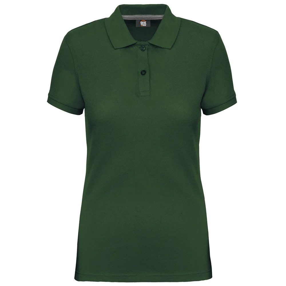 WK. Designed To Work WK275 Polo Dames – Bosgroen