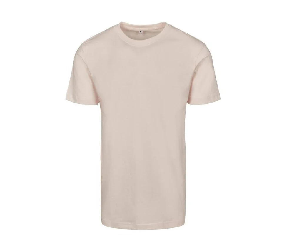 Build Your Brand BY004 T-shirt Ronde Hals – Pink Marshmallow