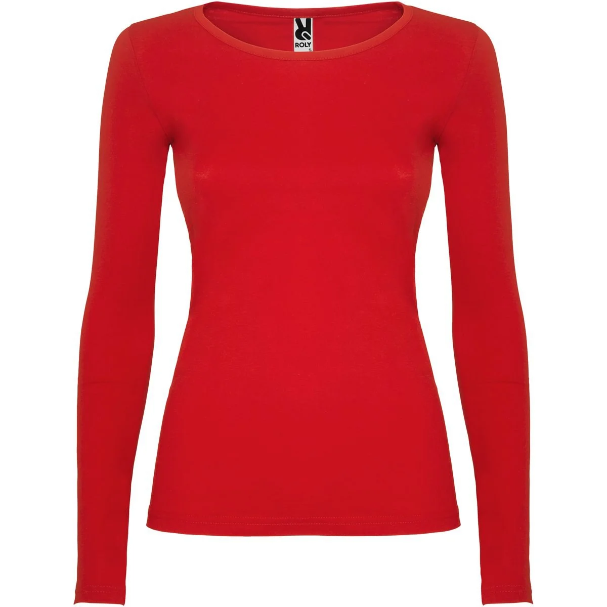 Roly CA1218 Extreme T-shirt Lange Mouwen Dames – Rood
