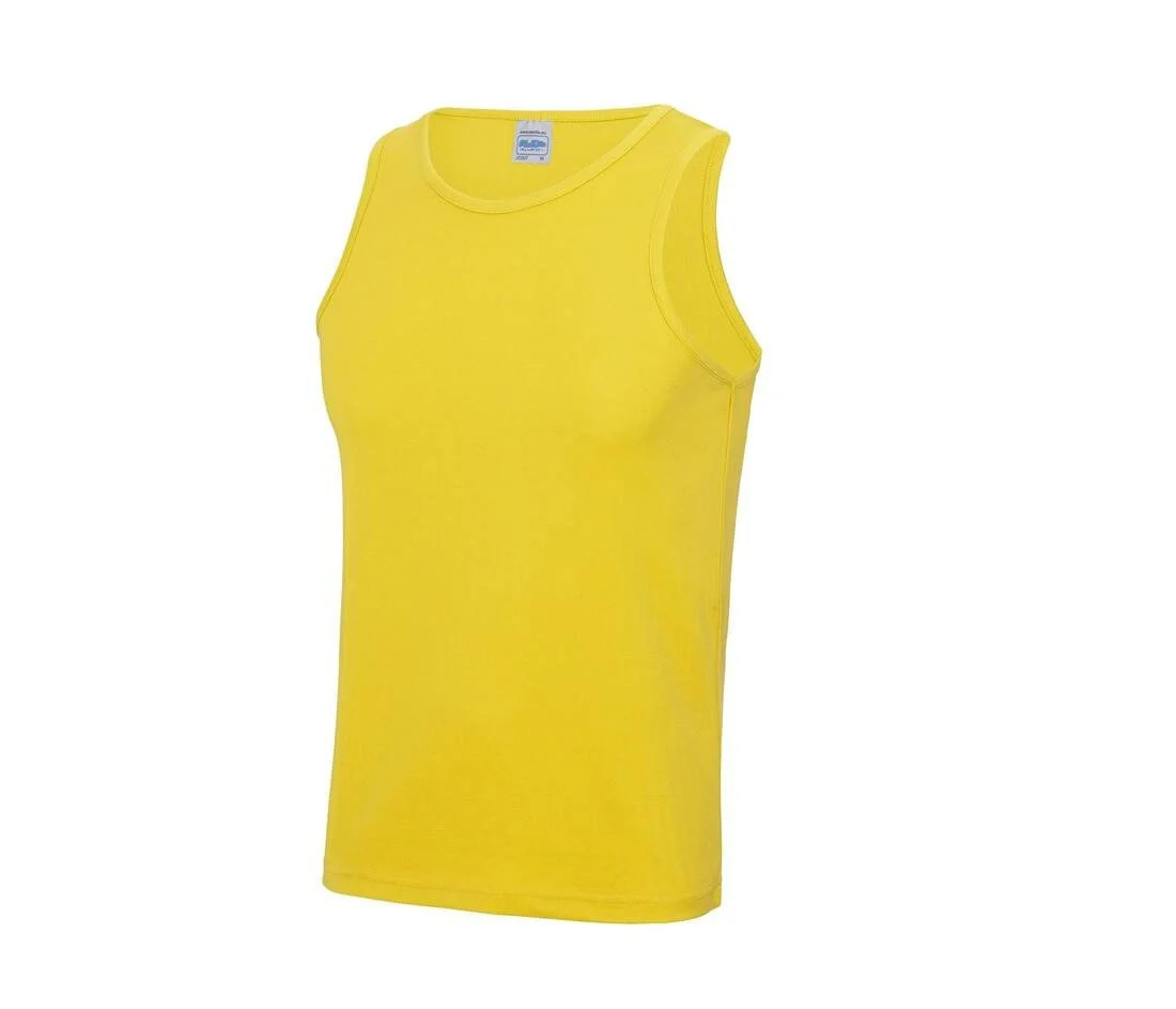 Just Cool JC007 Cool Sporttanktop – Sun Yellow