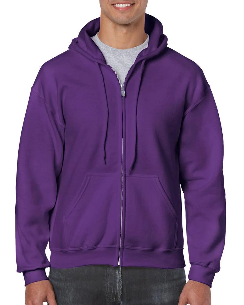 Gildan GN960 Heavy Blend Ritshoodie – Purple