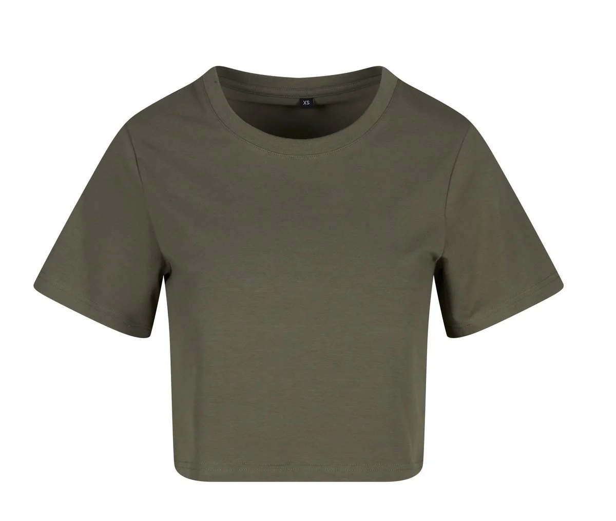 New Morning Studios NM006 Cropped Tee Dames – Olive