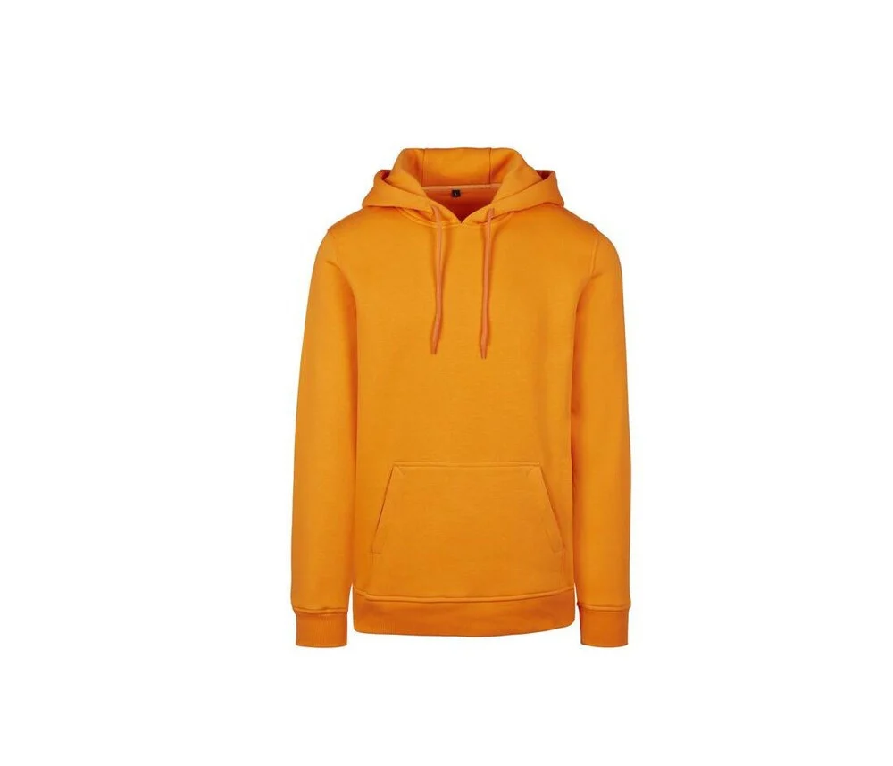 Build Your Brand BY011 Heavy Hoodie – Paradise Orange
