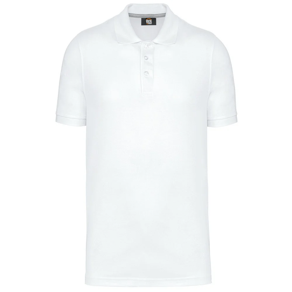 WK. Designed To Work WK274 Polo Heren – Wit