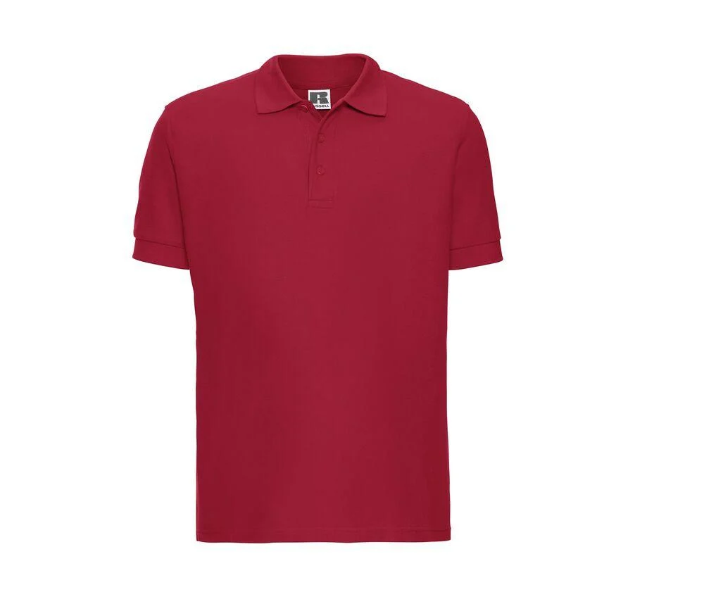 Russell JZ577 Ultimate Katoenen Polo – Classic Red