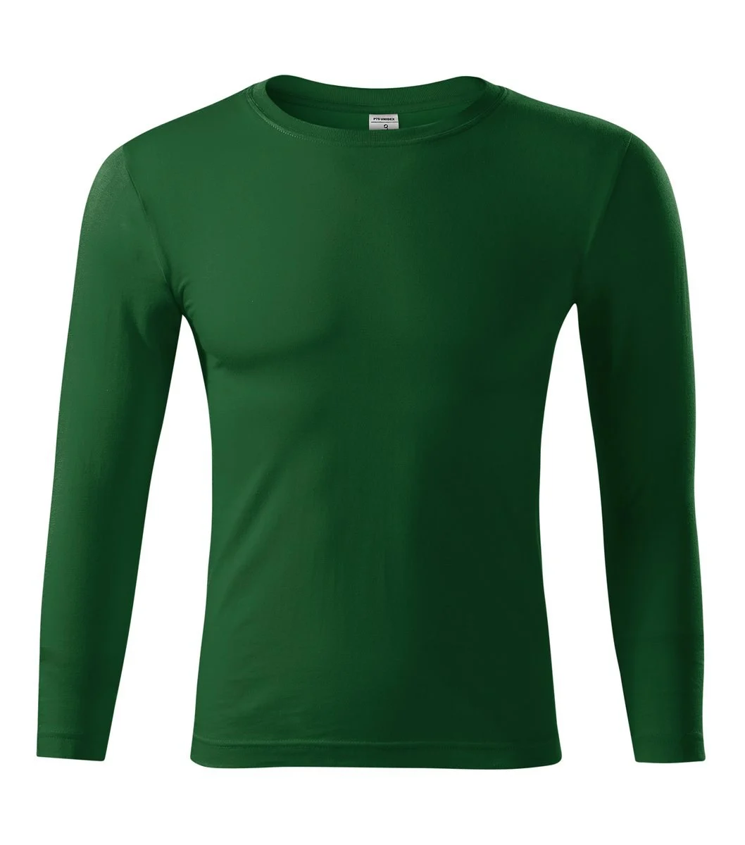 Piccolio P75 Progress T-shirt Lange Mouwen – Fles groen