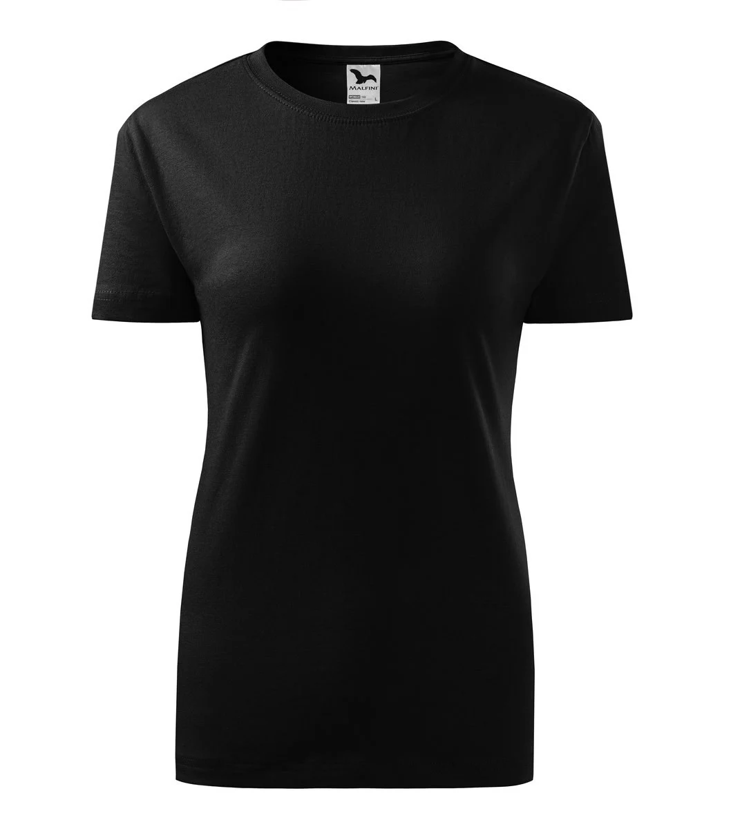 Malfini 133 T-shirt Dames – Zwart