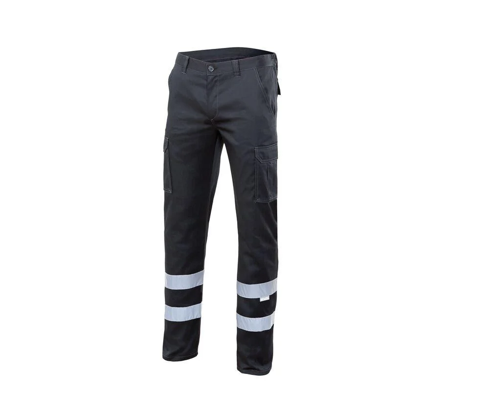 Velilla V3014S Multi-pocket Stretch Werkbroek – Black