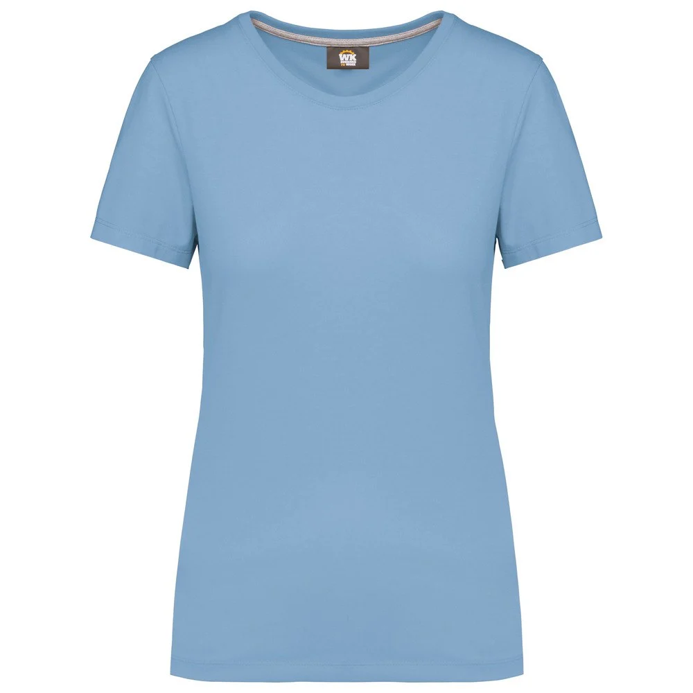 WK. Designed To Work WK307 T-shirt Dames – Hemelsblauw