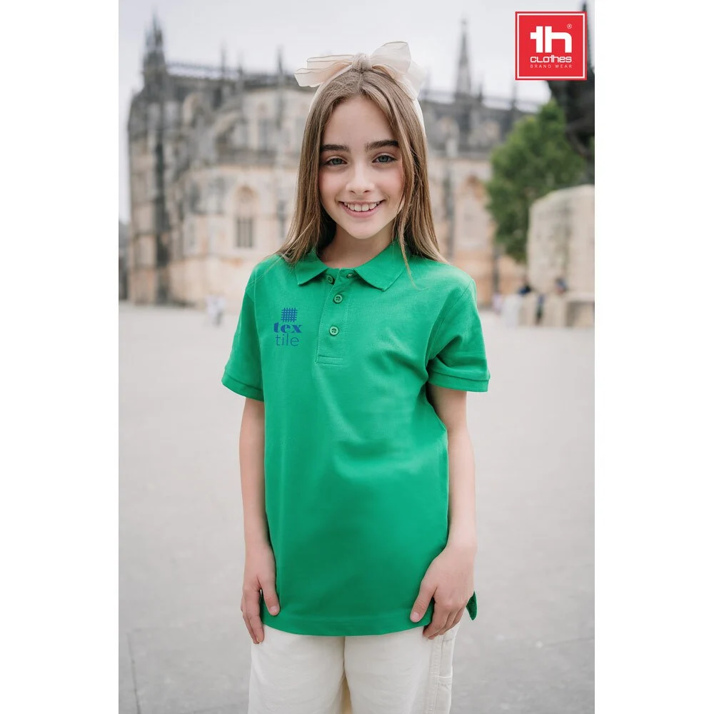 TH Clothes 30173 Polo Kinderen – Koningsblauw