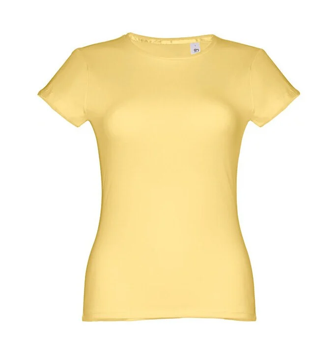 TH Clothes 30106 T-shirt Dames – Digital geel