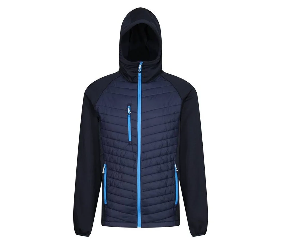 Regatta RGA549 Tweekleurige Gewatteerde Jas – Navy / French Blue
