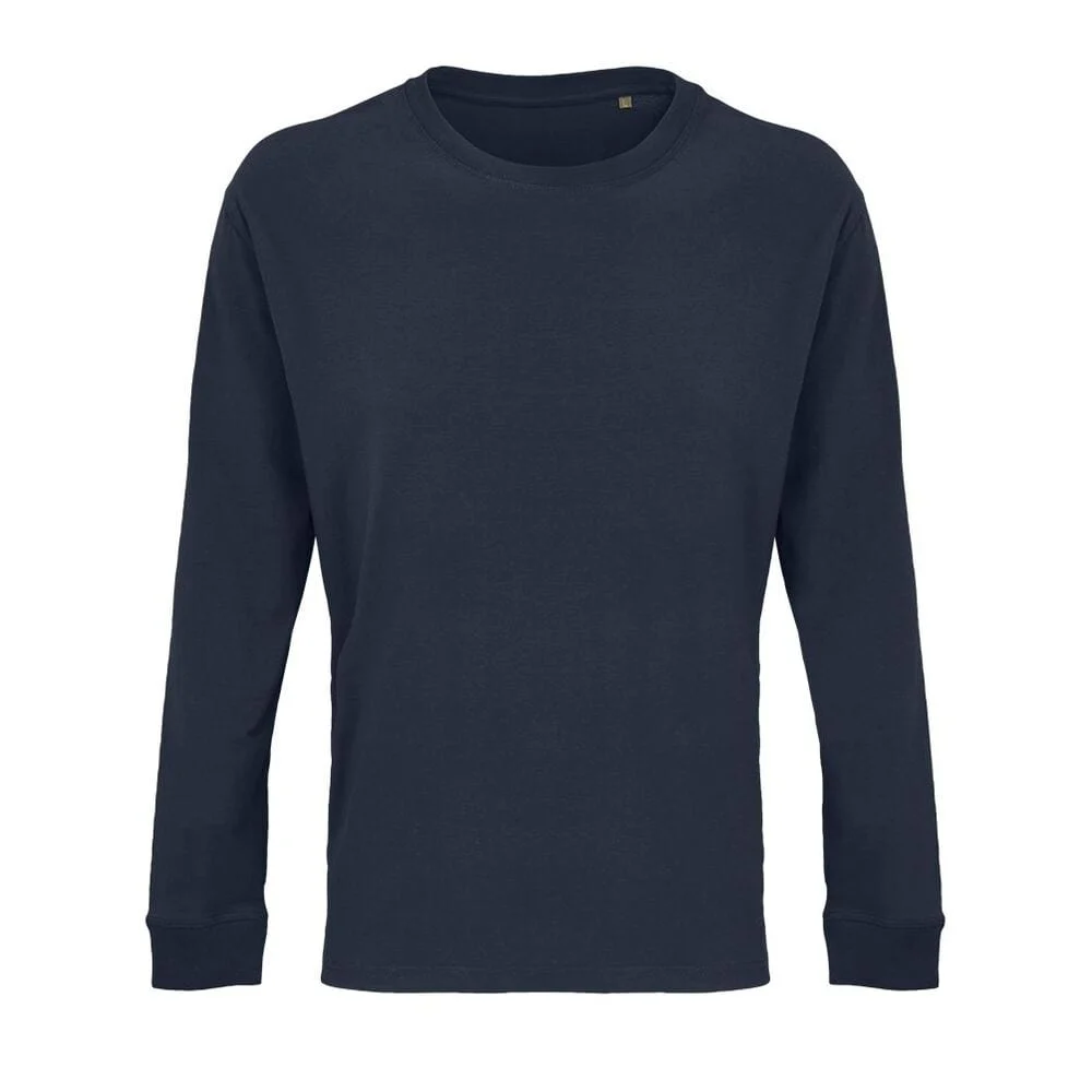 SOL'S 03982 Pioneer T-shirt Lange Mouwen – Franse marine