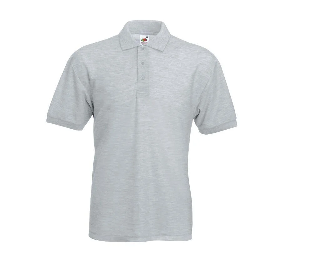 Fruit of the Loom SC280 65/35 Polo – Heather Grey