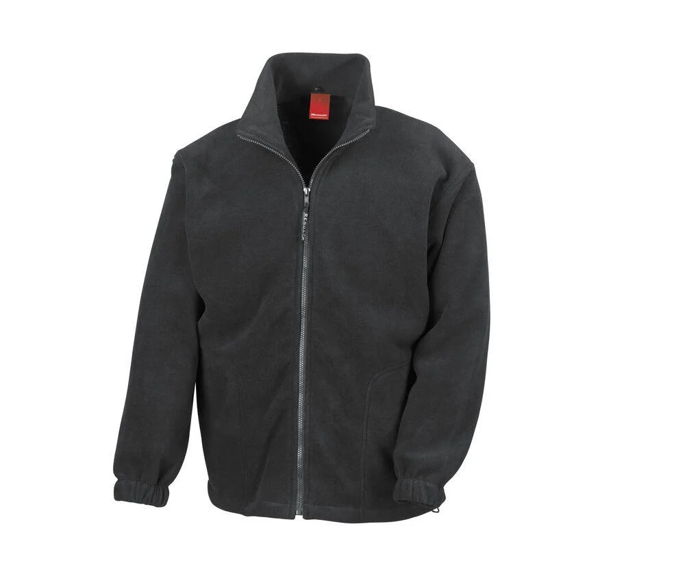 Result RS036 Active Fleecejas Heren – Black