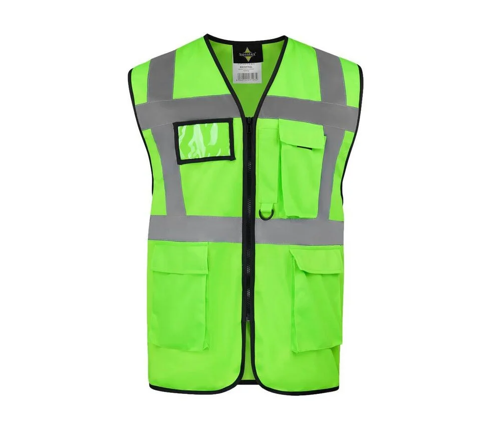 Korntex KX226 Hamburg Veiligheidshesje – Neon Green