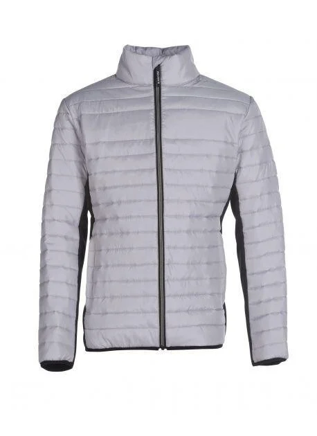 Pen Duick PK517 Boston Gewatteerde Jas Heren – Silver/Black