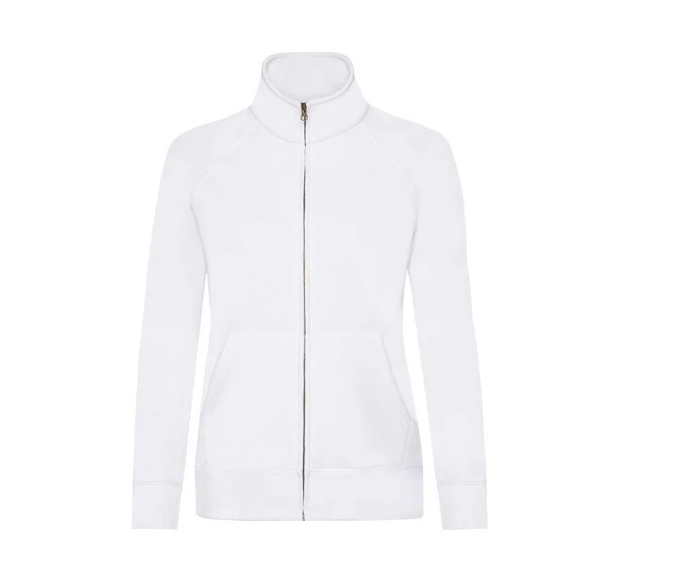 Fruit of the Loom SC366 Sweatvest Dames – White