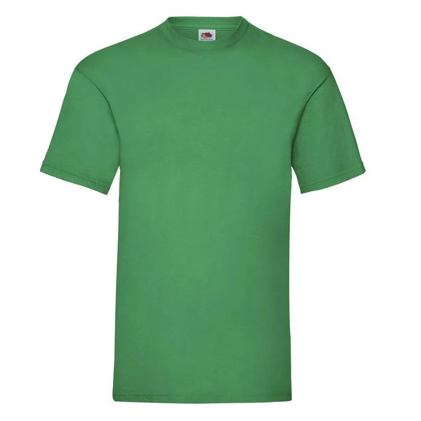 Fruit of the Loom SC230 Katoenen T-shirt – Kelly Green