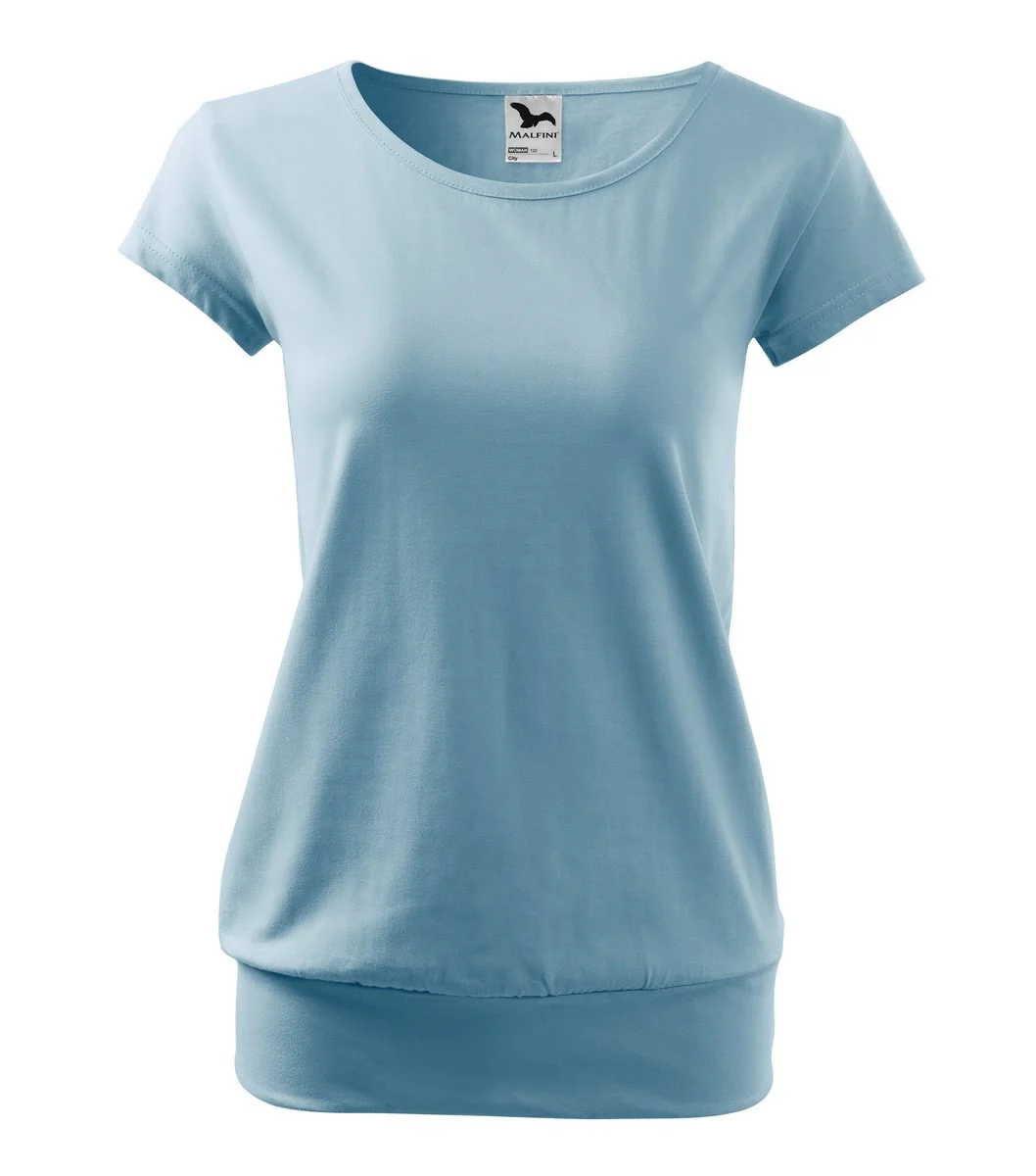 Malfini 120 T-shirt Dames – Lichtblauw