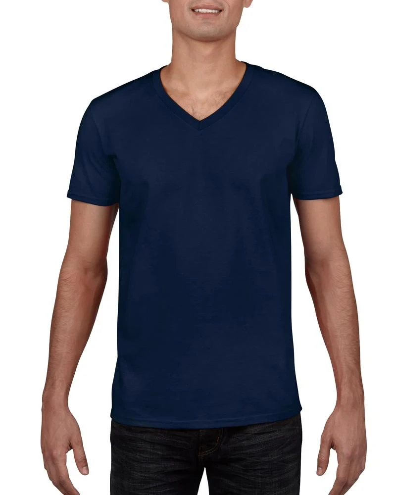 Gildan GN646 Softstyle V-hals T-shirt – Navy