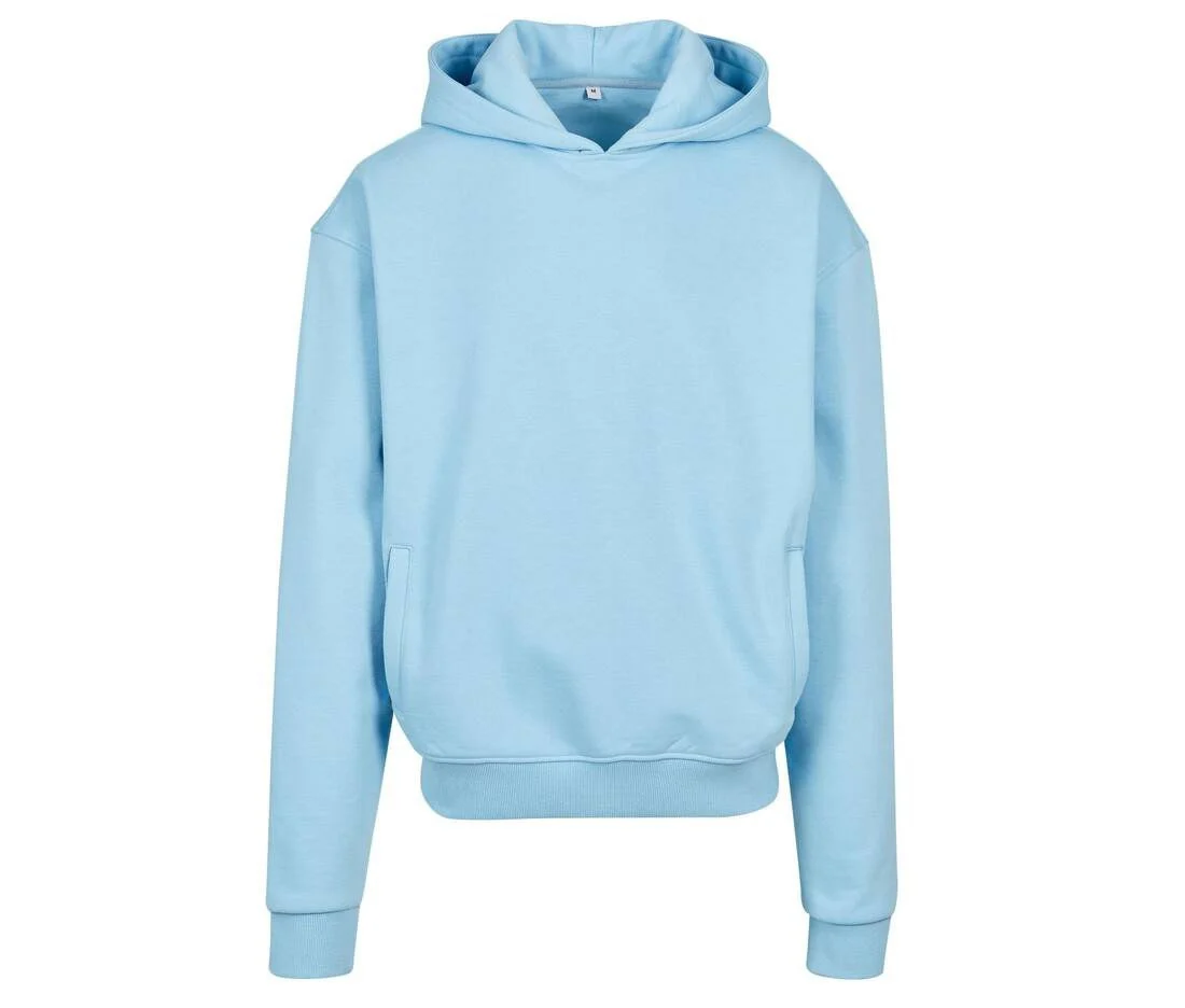 Build Your Brand BY268 Ultra Heavy Oversized Hoodie – Baltic Blue