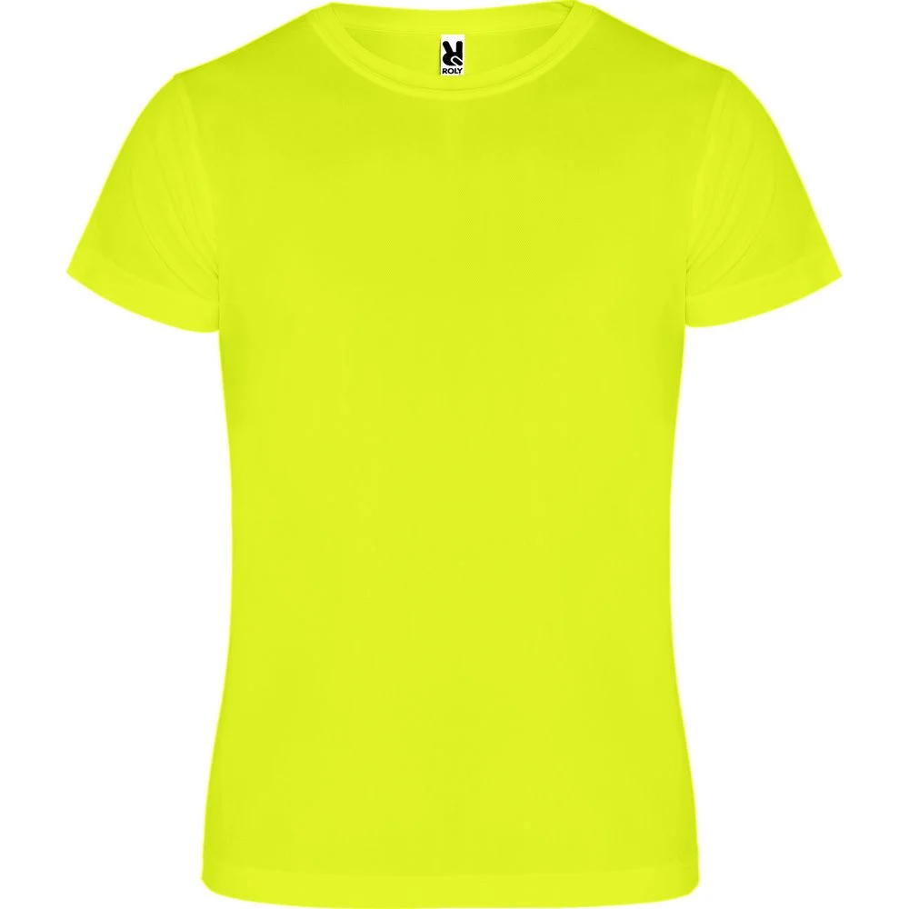 Roly CA0450 Camimera Sport T-shirt Heren – Gele fluor