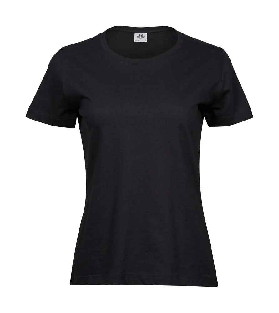 Tee Jays TJ8050 Soft T-shirt Dames – Black