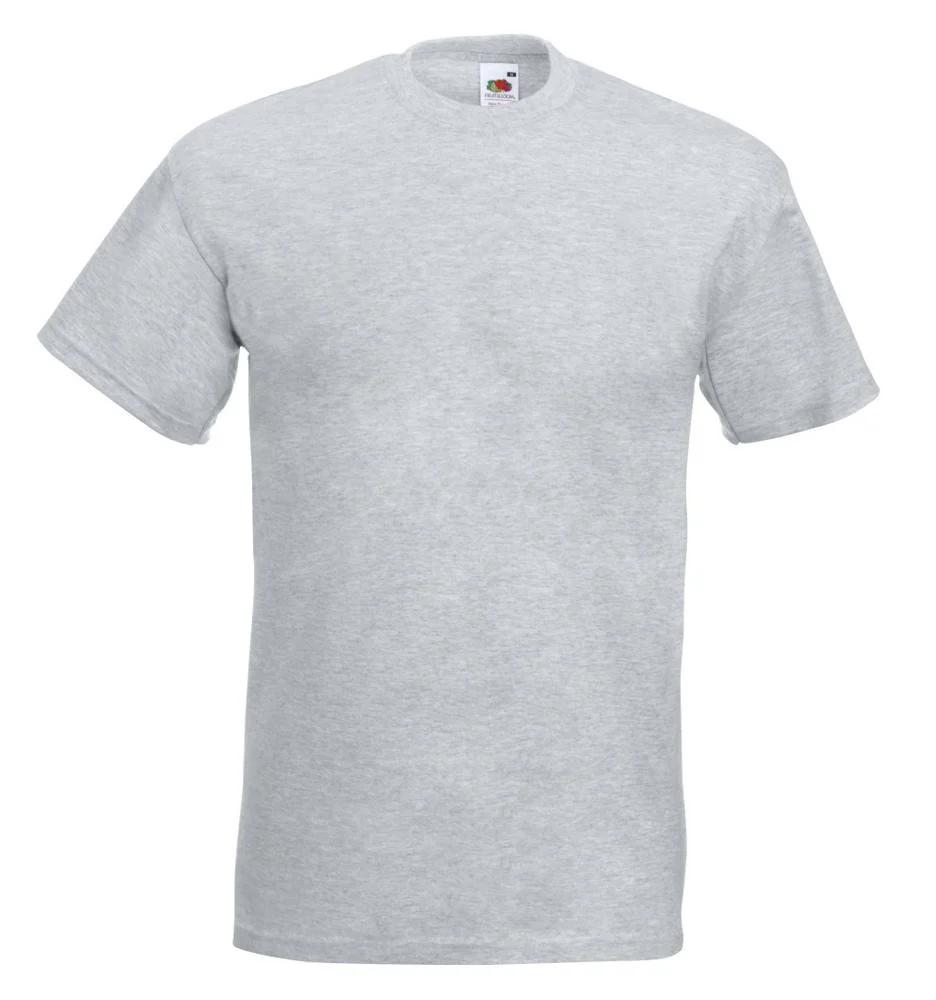 Fruit of the Loom SC210 Super Premium T-shirt – Heather Grey