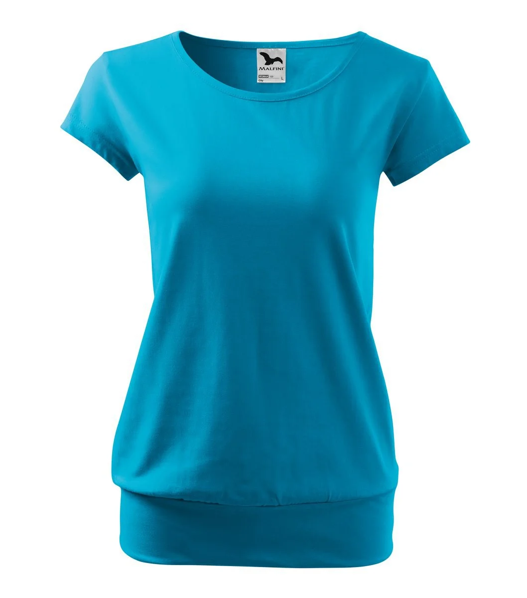 Malfini 120 T-shirt Dames – Turkoois