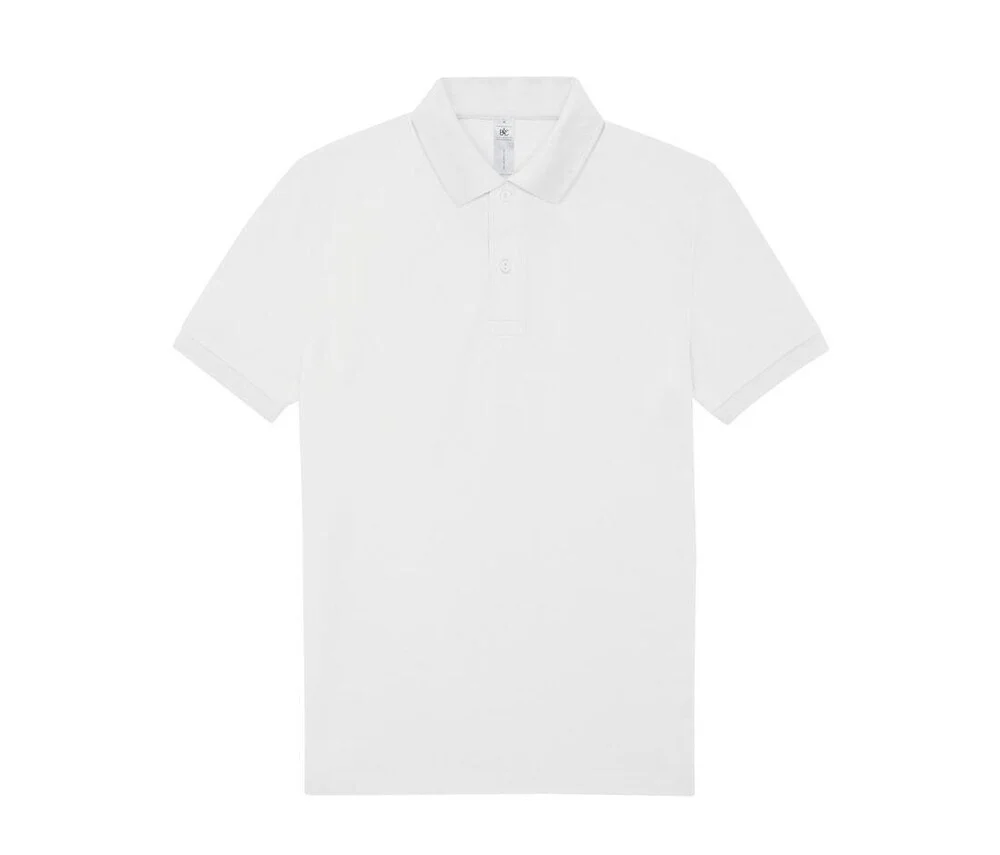 B&C BCU424 Fijne Piqué Polo – White