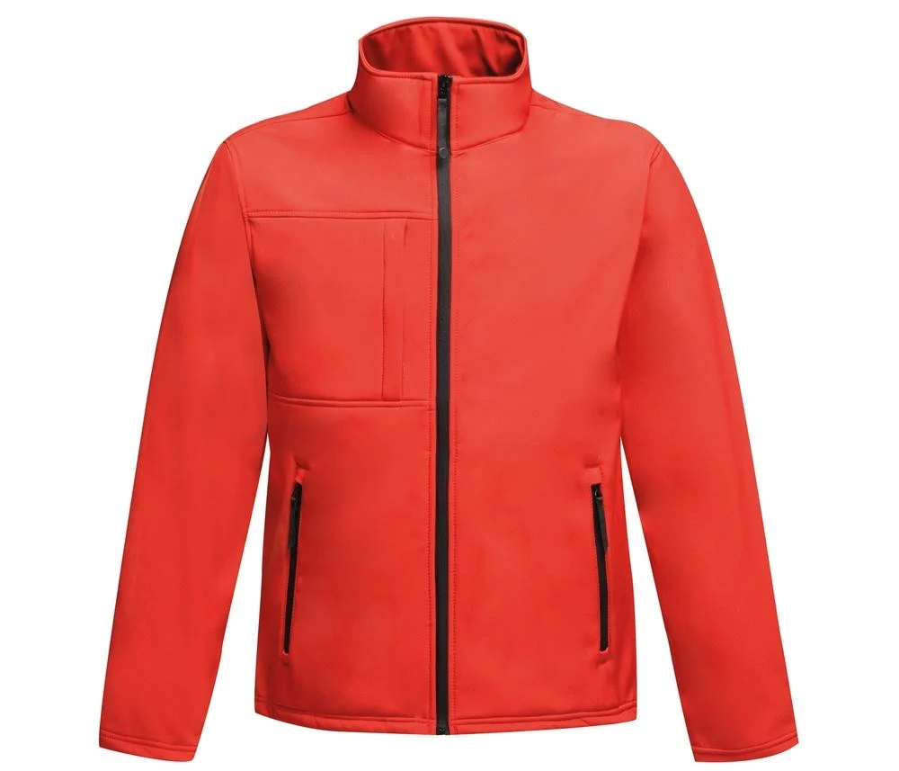Regatta RGA688 3-laags Softshell Jas Heren – Classic Red / Black