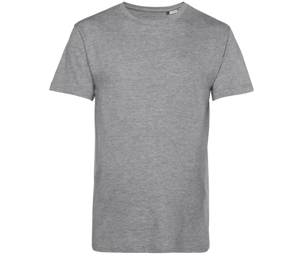 B&C BC01B Biologisch T-shirt Heren 150 – Heather Grey