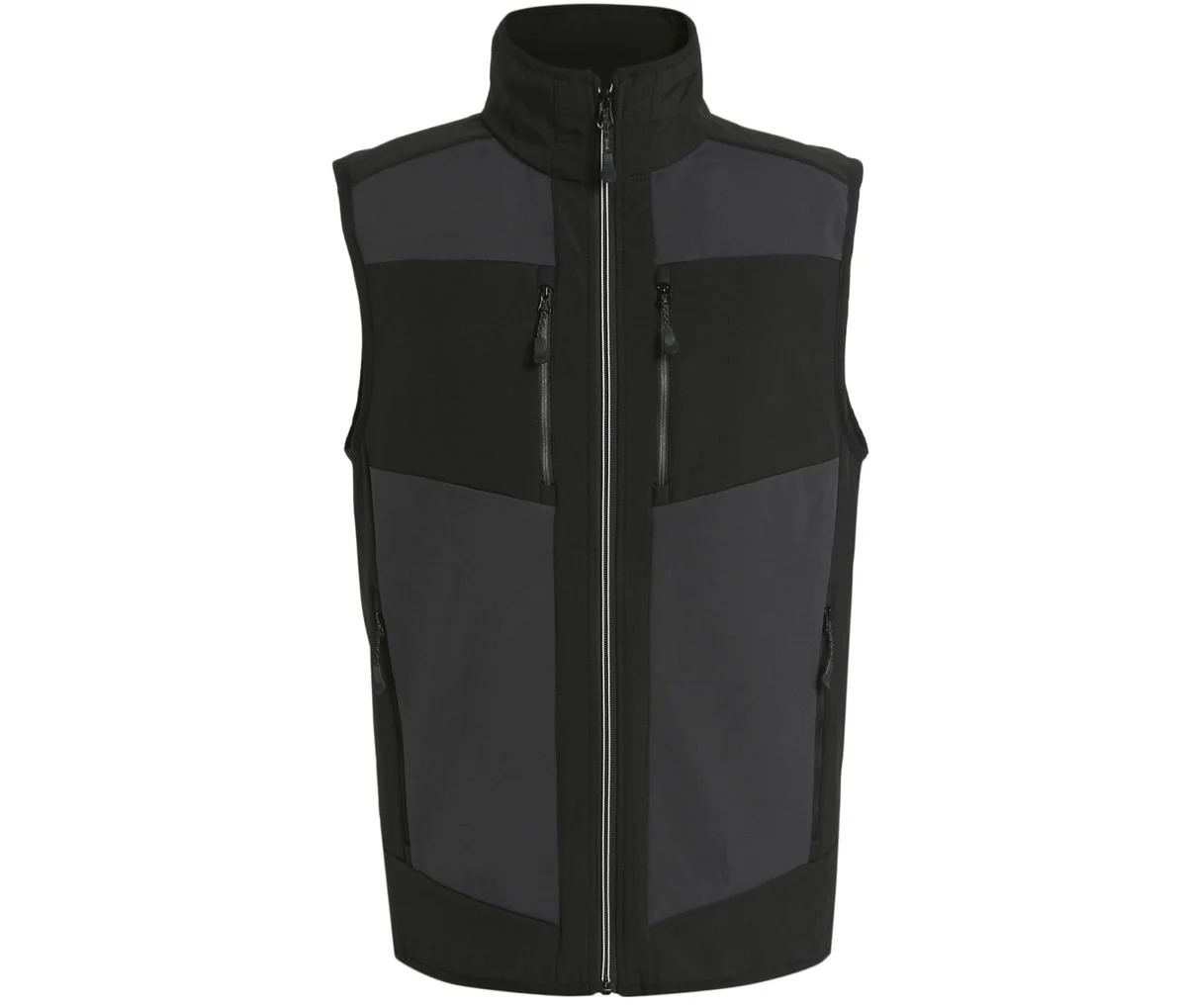 Regatta RGA907 Tweekleurige Softshell Bodywarmer – Ash/ Black