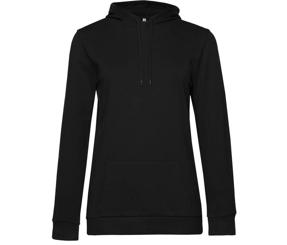 B&C BCW04W Hoodie Dames – Black Pure