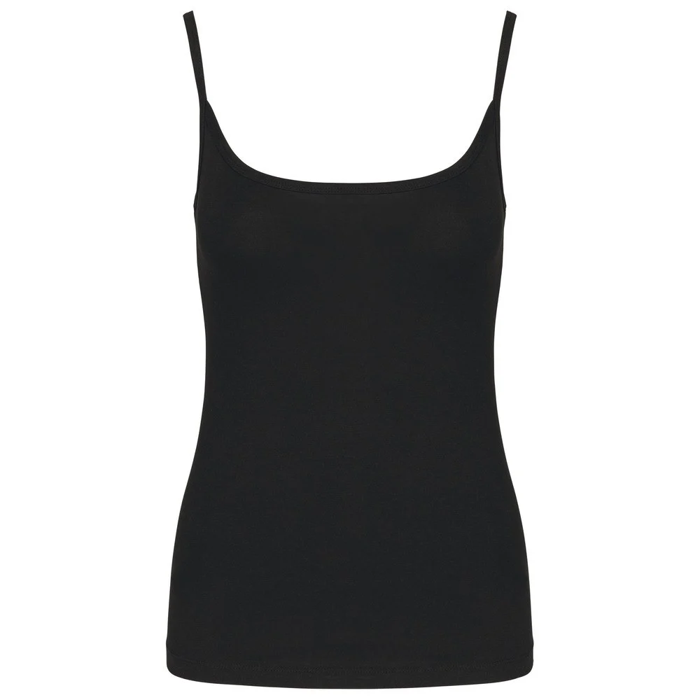 Kariban K397 Top met Bandjes Dames – Zwart
