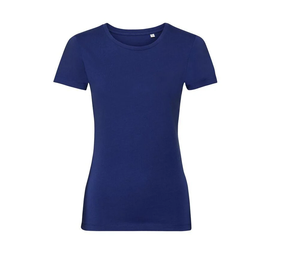 Russell RU108F Biologisch T-shirt Dames – Bright Royal