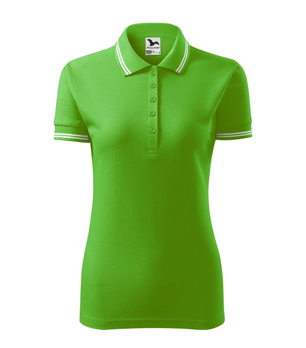 Malfini 220 Urban Polo Dames – Appelgroen